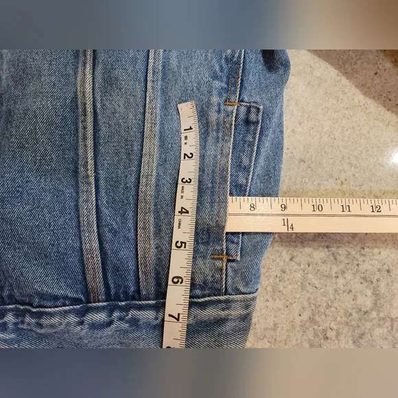 Vintage Harley Davidson Logo Denim Button Jean Jacket Unisex Men's Medium - Picture 13 of 13